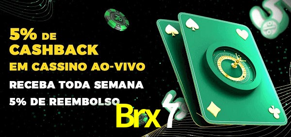 Promoções do cassino ao Vivo Brx7
